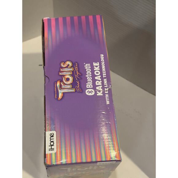 eKids Trolls Band Together Karaoke Machine, Bluetooth Speaker with Microphone - Picture 5 of 7